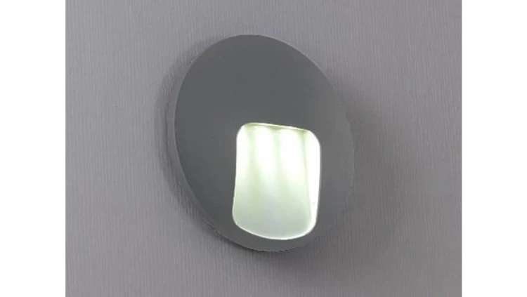 Oprawa elewacyjna LED Dacu 3W DW szara