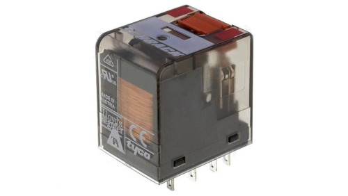 8-1415001-1 Przekaźnik: elektromagnetyczny 4PDT Ucewki: 230VAC 6A/250VAC