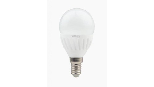 LED line PRIME żarówka LED E14 7W 4000K nautralna 1000lm 140lm/w CERAMICZNA G45 KULKA 5 lat gwar.