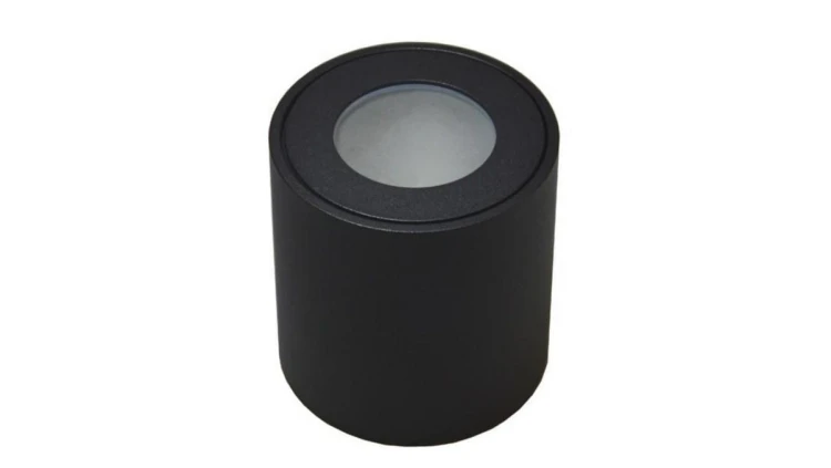 Oprawa sufitowa Fara Black okrągła IP54 80x84mm