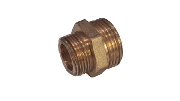 Nypel 3/4x3/4 z płaskim czołem (N3/4R)
