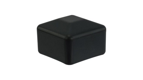 Nasadka szyny czarna 40x40 5000N