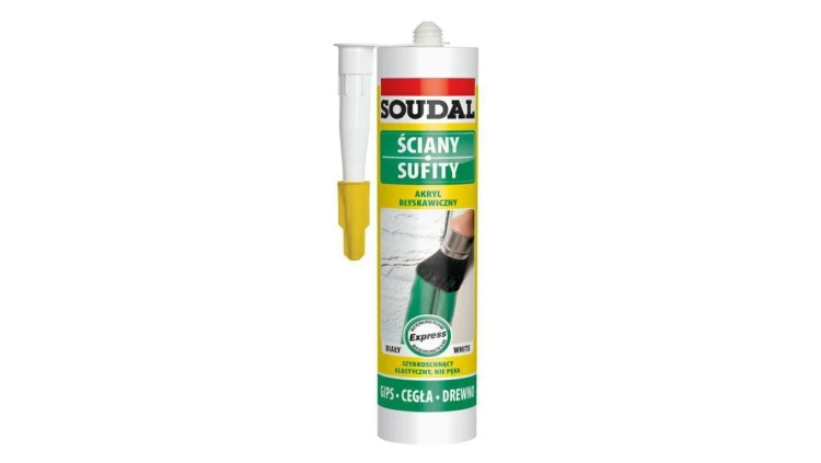 SOUDAL Akryl błyskawiczny biały 280ml