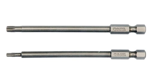 BIT, GROT DŁUGI TORX SECUR 2 SZT.T10*100 T25*100