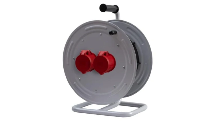 Rozgałęźnik na bębnie metalowym MAKARA-370 2x32A 5p IP44