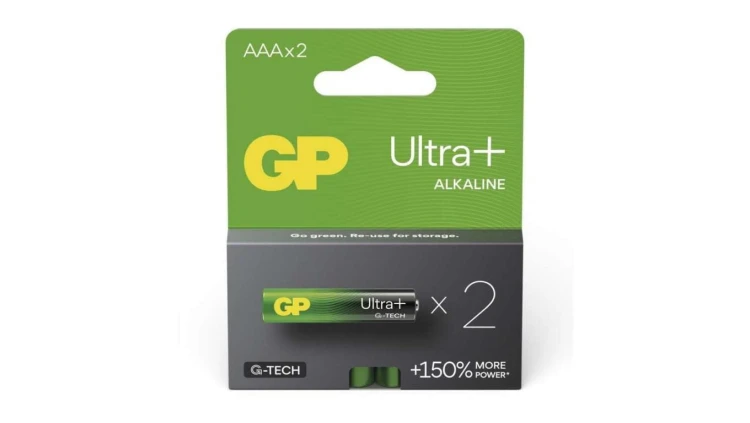 GP bateria alkaliczna ULTRA PLUS AAA (LR03) 2PP /2szt./