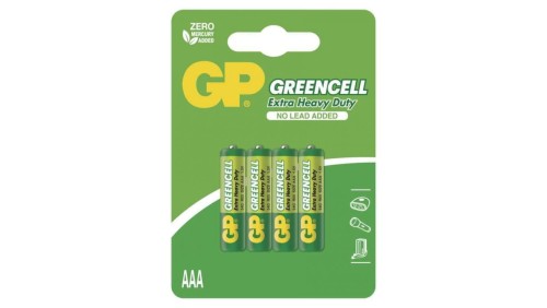 GP bateria cynkowa GREENCELL AAA (R03) 4BL /4szt./