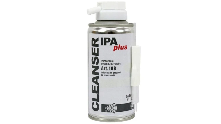 Alkohol izopropylowy spray 99,9 150ml z pędzelkiem Cleanser IPA Plus MicroChip