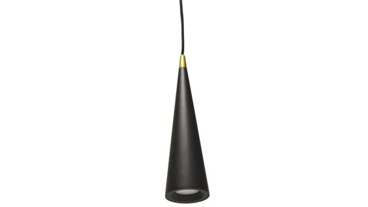 Lampa spotlight Split 1xGU10 czarna wisząca