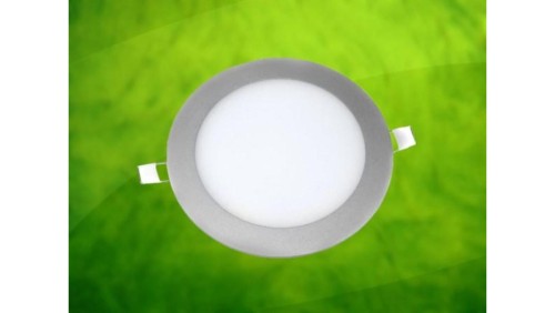 Panel led okragły Round 12W 230V smoking silver DW