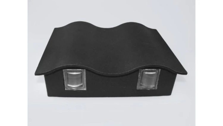 Oprawa elewacyjna LED Gracin II 12W WW czarna IP54