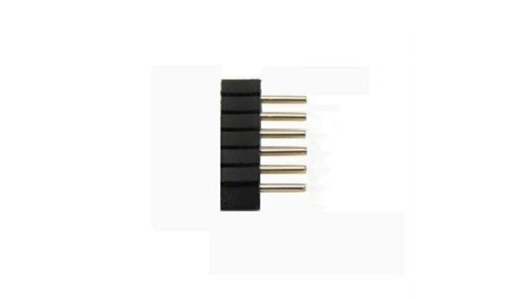 Złączka do taśmy led 6-pin 2,54mm żeńska grzebyk 1szt