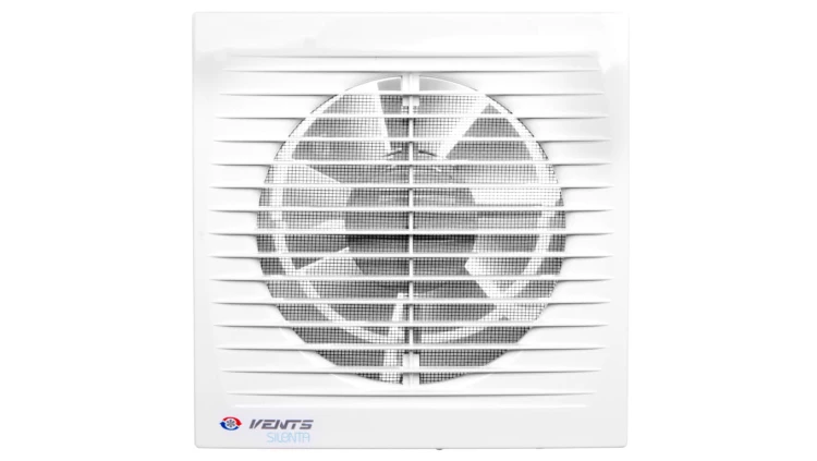 Wentylator osiowy fi 150 230V 20W 240m3/h 33dB cichy łożyska kulowe wyłącznik sznurkowy 150SILENTA-SVL