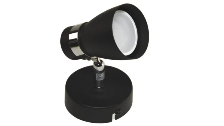 Lampa spotlight Dez 1xGU10 czarna