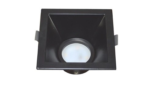 Oprawa sufitowa Kobra Black prostokąt aluminium