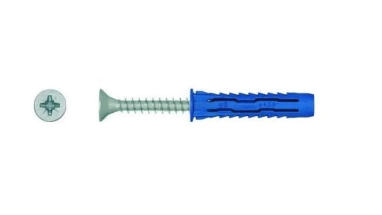 Kołek uniwersalny 4ALL 6x30mm z wkrętem / 14szt