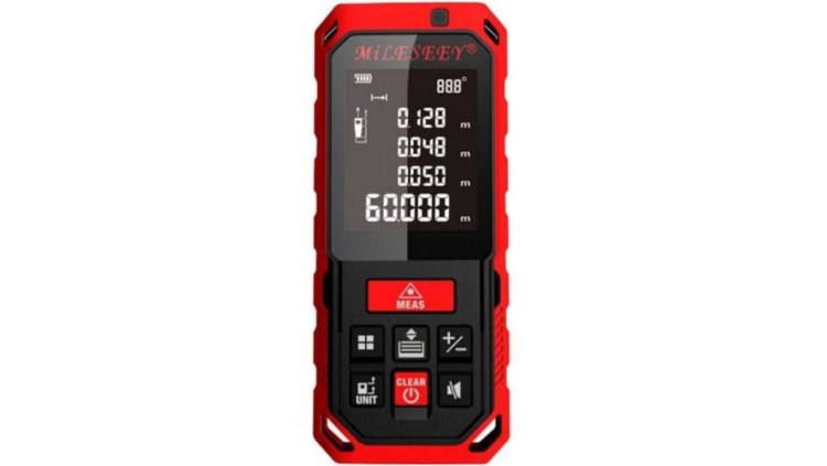 Dalmierz laserowy Mileseey S7 60m