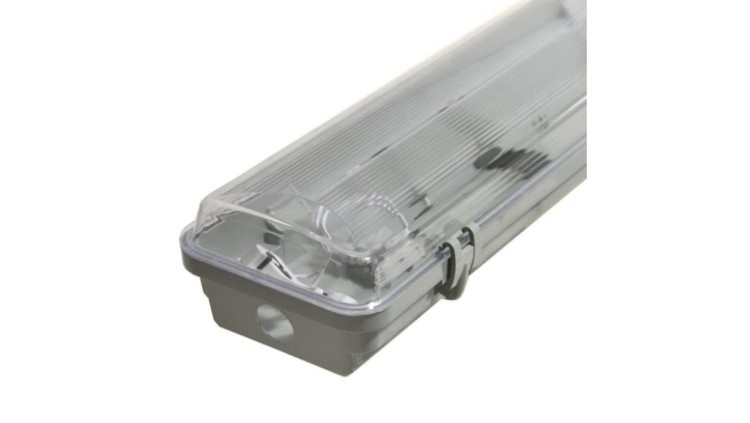 Oprawa świetlówkowa led 2*36W IP65 ABS/PS bez bla