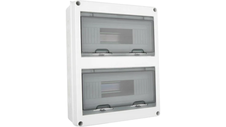 Rozdzielnica natynkowa hermetyczna 2x12 modułowa 1000V DC z listwą N+PE IP65 APV