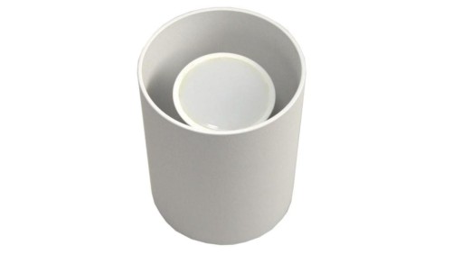 Oprawa sufitowa Creep White stała okrągła aluminiu