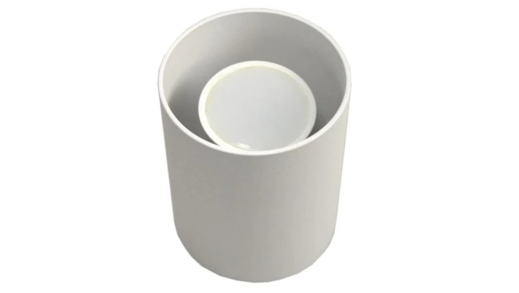 Oprawa sufitowa Creep White stała okrągła aluminiu