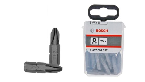 BIT, GROT, KOŃCÓWKA PH2 25MM EXH 25PCS