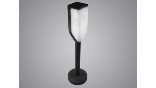 Słupek ogrodowy LED Saven 6W WW czarna IP54 50cm