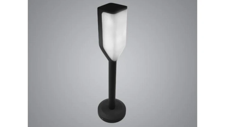Słupek ogrodowy LED Saven 6W WW czarna IP54 50cm
