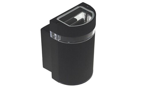 Oprawa elewacyjna Kortek 1x GU10 czarna