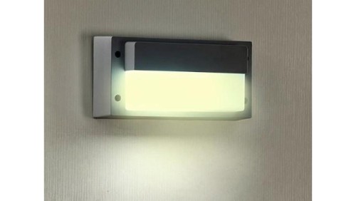 Oprawa elewacyjna LED Barr 9W WW szara