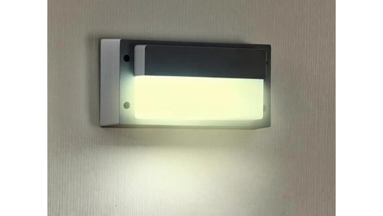 Oprawa elewacyjna LED Barr 9W WW szara