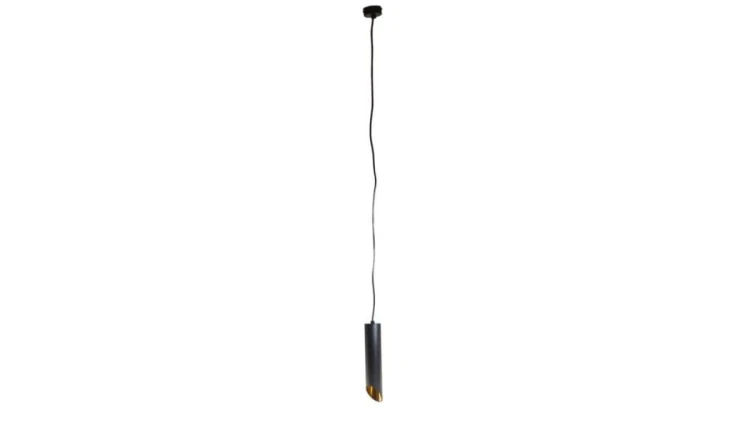 Oprawa sufitowa wisząca Valda Black GU10 200mm