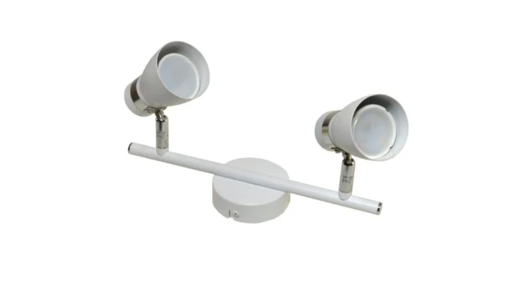 Lampa spotlight Dez 2xGU10 biała