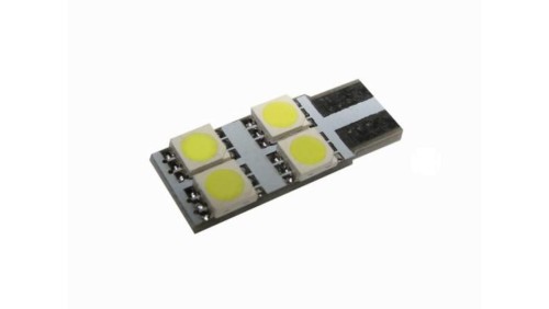 Żarówka T10/W5W 10mm 4*5050 12V CW
