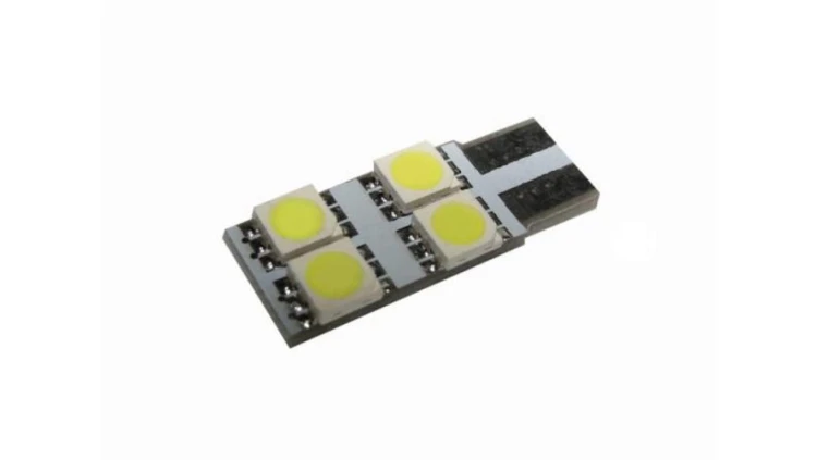 Żarówka T10/W5W 10mm 4*5050 12V CW