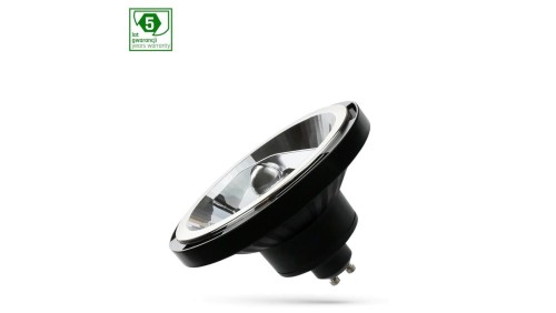 Żarówka LED AR111 GU10 230V 10W SMD 20ST NW CZARNY SPECTRUM 5 LAT GWARANCJI