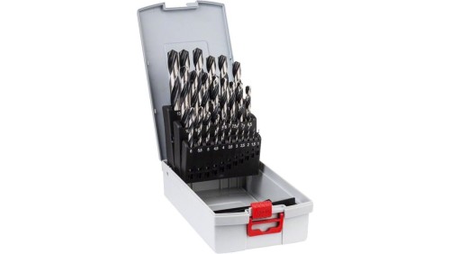 ZESTAW WIERTEŁ 25 SZT. POINTTEQ DO METALU 1-13MM