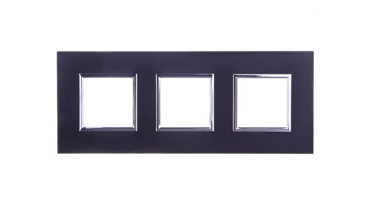 DANTE Ramka potrójna aluminium anodyzowane ONYX 4590283