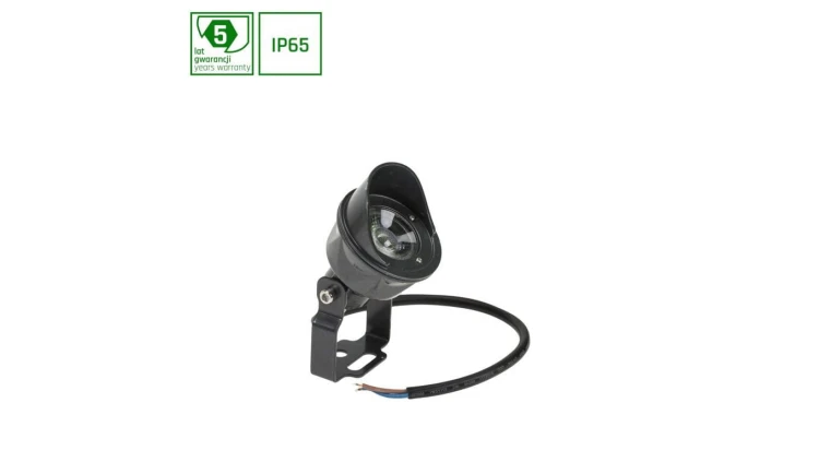 FLORI SPOT OGRODOWA 5W WW 24V 25st IP65 64x100mm SZARY 5 lat gw.