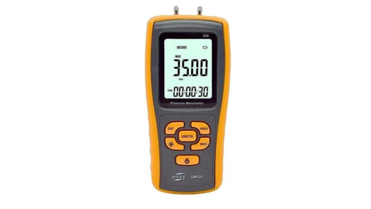 Manometr różnicowy Benetech GM520 0,35 bar