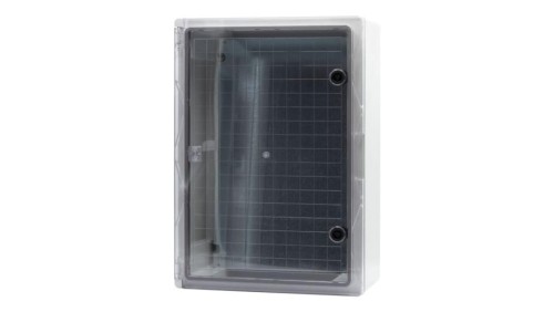 Szafa z tworzywa 350x500x190 mm IP65 drzwi przeźroczyste