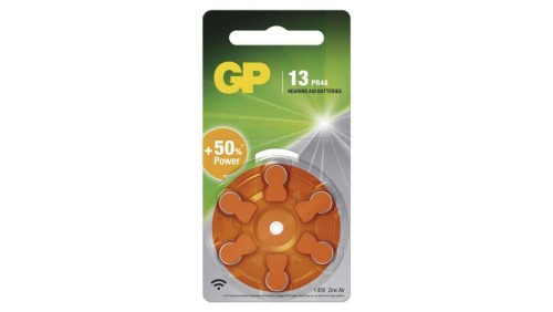 GP bateria do aparatu słuch. ZA13 6BL /6szt./
