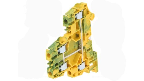 1SNK506250R0000 (ZS6-D1-PE) Złączka: szynowa SNK 0,2÷6mm2 tory: 1 zaciski: 4 żółto-zielony