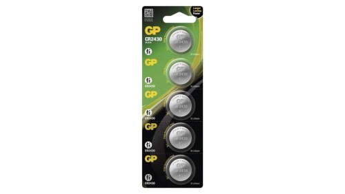 GP litowa bateria guzikowa CR2430 5BL /5szt./