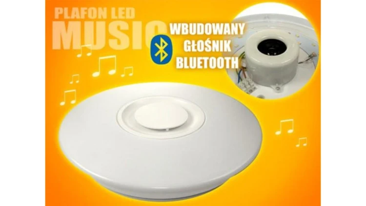 Plafon led Music 12W WW Bluetooth