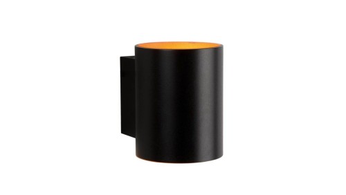 SQUALLA G9 KINKIET G9 250V IP20 101x81x100mm CZARNY ZŁOTY tuba