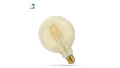 LED GLOB G125 E-27 230V 2W COG WW RETROSHINE SPECTRUM