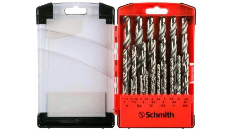Wiertła do metalu stali HSS 25szt wiertło 1-13mm zestaw wierteł Schmith