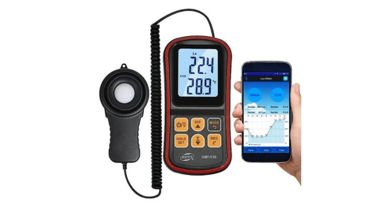 Luksomierz Benetech GM1030 Bluetooth Android
