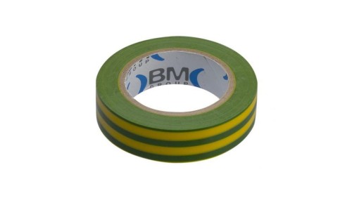 TAŚMA ELEKTROIZOLACYJNA 25M*25MM ŻÓŁTO-ZIELONA
